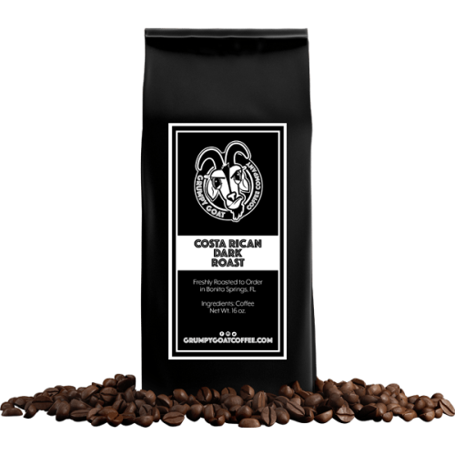 Grumpy Goat Coffee Costa Rican Dark Roast