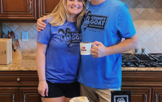 My dad and I finally enjoying good quality coffee