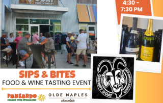 Grumpy Goat Coffee’s Sips & Bites featuring Fleche Healthy Treats on April 25, 2024