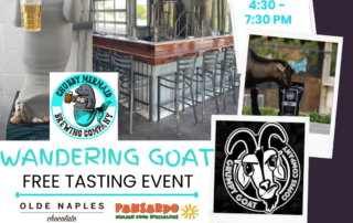 Grumpy Goat Coffee event at Chubby Mermaid Brewing
