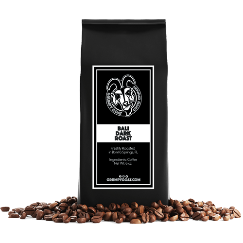 bali coffee by grumpy goat coffee