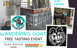 Grumpy Goat Coffee tasting event at Chubby Mermaid 2025