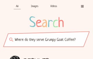 Where do they serve grumpy goat coffee